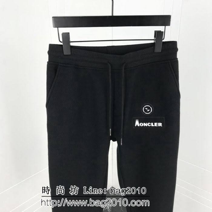 MONCLER蒙口 閃電合作系列全球限量款 官網同步 專櫃最新風格 時尚運動 休閒修身加絨衛褲 ydi2042